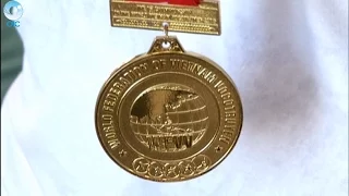Новосибирский борец Арман Асоян вернулся из Вьетнама с золотой медалью
