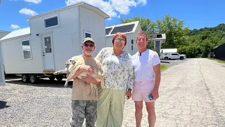 Tennessee Couple picking up their 3rd American Dream Tiny Home out of the 5 they’ve purchased! 🇺🇸😉🙏🏻