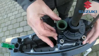 Suzuki DF140 - how to replace the impeller