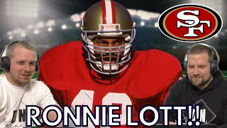 Will British Guys be Impressed by Ronnie Lott? (FIRST TIME REACTION)