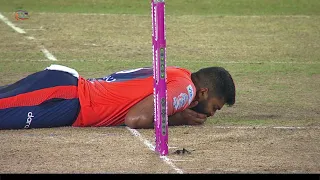 Seekkuge Prasanna bringing it home for Colombo Stars in the last over | LPL 2021 - Match 15