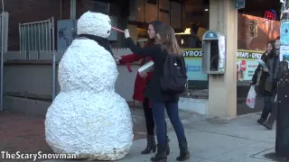 Scary Snowman Funny Scare Prank Season 2 Episode 1