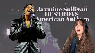 Jazmine Sullivan American Anthem - Reaction & vocal analysis