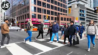 Midtown Sidewalk Reopens | Under the Weather Toronto Walk (April 2024)