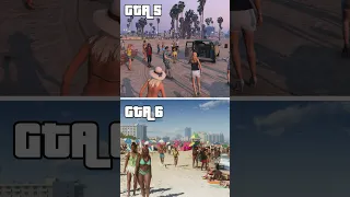 GTA 6 v/s GTA 5 - World Comparison #gta6