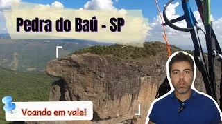 Voando na Pedra do Baú - SP (forte vento no vale!)