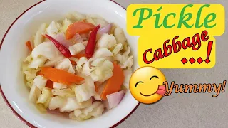 Easy Way To Make Pickle Cabbage