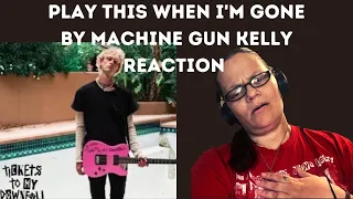 NEW MGK ALBUM! PLAY THIS WHEN I'M GONE - MACHINE GUN KELLY! TICKETS TO MY DOWNFALL! (REACTION)