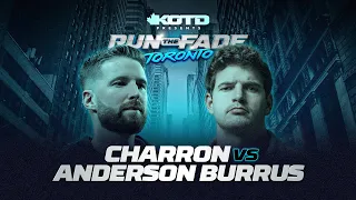 KOTD - CHARRON vs ANDERSON BURRUS I #RapBattle (Full Battle)