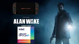 ONEXPLAYER 1S i7 1195G7 | Alan Wake Remastered | Medium Settings Iris Xe Performance
