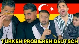 Türkische Väter Essen Zum 1. Mal DEUTSCH Emrah
