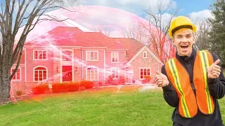 Game Master FORCE FIELD Spy Gadget Installed at Sharer Family House!! (Hacker Proof)