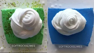 Satisfying Softrockslimes Clay Slime Mixing ASMR Compilation 🐱