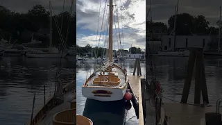 Wooden Sailboat Looking Prime