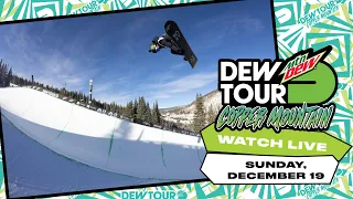 LIVE: 2021 Dew Tour Copper Women’s and Men's Snowboard Superpipe Final Presented by Toyota - Day 5