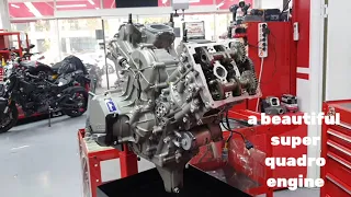 Ducati panigale 959 corse SuperQuadro engine overhaul in 2022