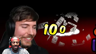 Mr Beast Made a $100,000 Among Us Tournament! **REACTION**
