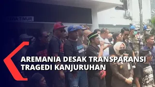 Aremania Gelar Unjuk Rasa Demi Menuntut Keadilan Atas Tragedi Kanjuruhan