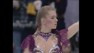 Tonya Harding Free Skating - Lillehammer 1994 Olympic, First Attempt (NO COMMENTARY) HD, 60 fps