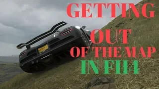 How To Get Out Of The Map In FH4