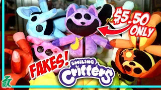 HORRIBLE Bootleg Smiling Critters Plushies Unbox Review | Poppy Playtime Chapter 3 CatNap Knock Offs