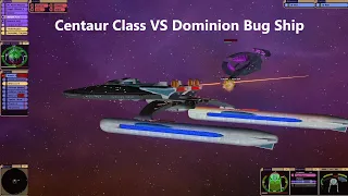 Centaur Class VS Dominion Bug Ship | Star Trek Bridge Commander Battle | Deep Space Nine |