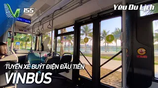 YDL #155: Lần đầu đi xe buýt điện VinBus chạy trong thành phố | Yêu Máy Bay