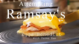 Attempting Eggs Benedict with Parma Ham | Gordon Ramsay Recipe