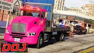 GTA 5 Roleplay - DOJ #53 - Attempted Cop Car Repo