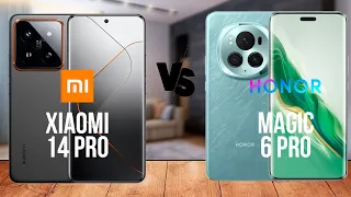 Xiaomi 14 Pro против Honor Magic 6 Pro