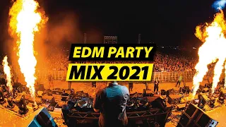 Party Mix 2021 🔥 Tomorrowland 2021 WarmUp 🔥 Best EDM Party Electro House Music - Remixes & Mashups