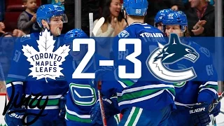 Canucks vs Leafs | Highlights | Dec. 3, 2016 [HD]