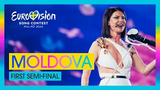 Natalia Barbu - In The Middle (LIVE) | Moldova 🇲🇩 | First Semi-Final | Eurovision 2024