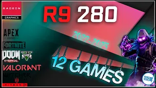 AMD R9 280 in 12 GAMES!  IF CHEAP, it OWNS DEEP!  ( in 2022-2023)