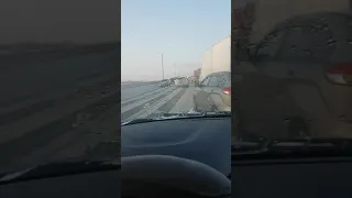 Авария на коммунальном мосту в Томске продолжение