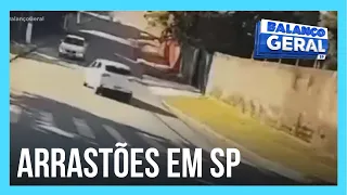 Arrastões em Cotia: ladrões cercam motoristas de carros de luxo