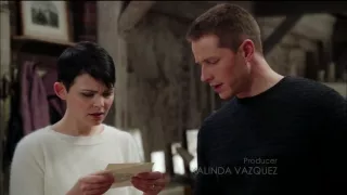 Once Upon A Time  2x15 "The Queen Is Dead"  Snow's Birthday Gift & A Kiss (HD)