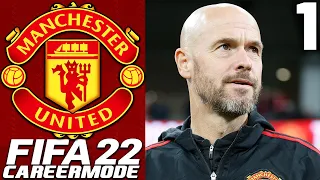 FIFA 22 MANCHESTER UNITED CAREER MODE #1 || THE NEW ERA🔥