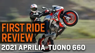 2021 Aprilia Tuono 660 First Ride Review