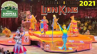 NEW 2021 Celebration of the Festival of the Lion King | FULL SHOW | Disney’s Animal Kingdom