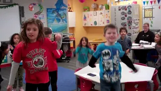 Go Stop Jump Clap Dolphins classroom