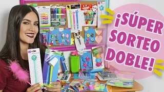 ¡ÚTILES ESCOLARES PARA TÍ! GIVEAWAY #DOBLESORTEO REGRESO A  CLASES - SUSIDEAS💡