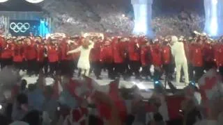 Team Canada at  the Opening of the 2010 Winter Olympics