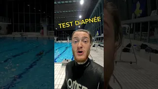 TEST D'APNÉE COMBIEN IL Y A DE CARRELAGES DANS UNE PISCINE ?#apnea #apnee #pool #freediving #tricks