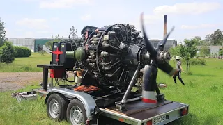 Curtiss-Wright R-3350-32WA, radial engine, Sternmotor