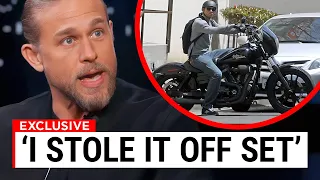 Charlie Hunnam STILL Rides His Sons of Anarchy Motorcycle..