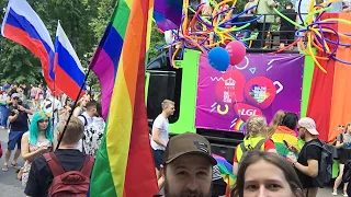 Гей парад в Вильнюсе. Прямая трансляция