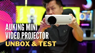 I TRIED THE BEST SELLING PROJECTOR Under $100 on Amazon - AuKing 1080P Mini Projector