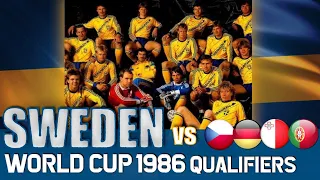 SWEDEN World Cup 1986 Qualification All Matches Highlights | Road to Mexico