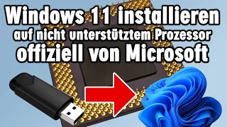 Windows 11 trotzdem installieren Prozessor wird nicht unterstützt - Registry Schlüssel Trick